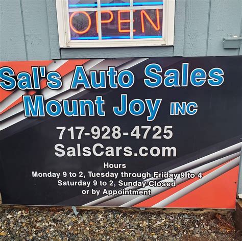 mount joy auto sales.